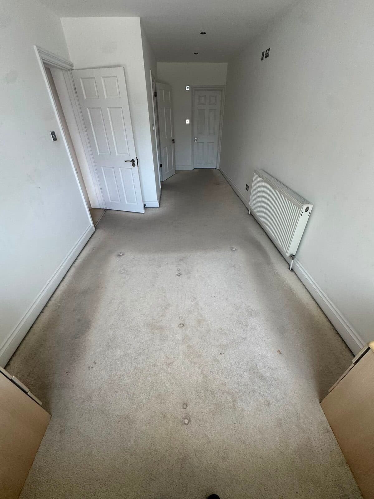 Room left empty and clear once the RayMovals crew had finished loading in Harrow